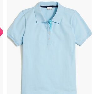 J. Crew Sky Blue Polo Shirt